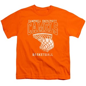 Campbell University Basketball Hoop Kids T-Shirt For Youth Orange - 1 of 4