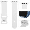 Worryfree Gadgets Silicone Sports Band for Apple Watch 38/40/41mm iWatch Band Series 8 7 6 5 4 3 2 1 & SE - 3 of 4