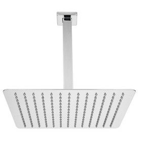 PAGED Rain Shower Head High Pressure Rainfall Showerhead with Universal Shower Head for Bathroom, Restroom - 1 of 4