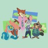 Girls Zootopia 2 Judy Hopps and Friends T Shirt - 2 of 4