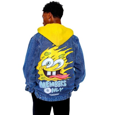 Members only spongebob clearance windbreaker