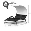 Textilene Outdoor Lounger Chairs Set of 2 – Lightweight (10 lbs Each) Poolside Recliners with UV-Resistant Fabric - 3 of 4