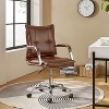 Patrizia Tufted Ergonomic office task chair High Back Executive Swivel Chair for Living Room and Office Room| ARTFUL LIVING DESIGN - 3 of 4