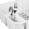 LunaLulinlk (5 pack) Sink Set, Space-efficient, Self-Draining with Retractable Spout, White - 4 of 4
