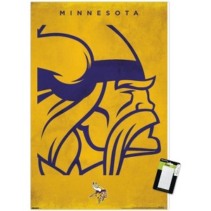 Trends International NFL Minnesota Vikings - Logo 25 Unframed Wall Poster Prints - 1 of 4