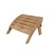 WestinTrends Outdoor Patio All-weather Modern Folding Ottoman - 3 of 3