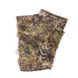 MUK LUKS Quietwear Men's Fingerless Camo Grass Gloves, Grassy, One Size Fits Most - 1 of 3