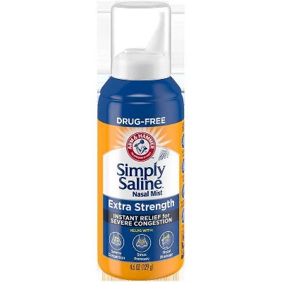 Simply Saline Extra Strength for Severe Congestion Relief Nasal Mist - 4.6oz