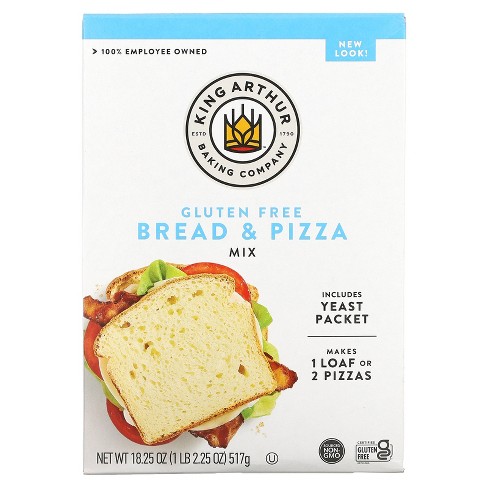 Arthur Flour Bread + Pizza Mix, Gluten Free, 18.25 Oz (517 G) : Target