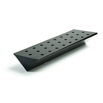 Charcoal Companion Large Nonstick V-Shaped Smoker Box for Gas Grills, Provides Great Smoky Flavor