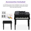 Best Choice Products Kids Classic 30-Key Mini Piano w/ Lid, Bench, Folding Music Rack, Song Book, Stickers - image 4 of 4