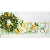 C&F Home 13" x 72" Citrus Mist Plaid Table Runner - 2 of 4