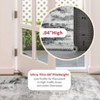 Area Rug Washable Non-Slip Lightweight Floral Vintage Distress Print Rug for Living Room - 4 of 4