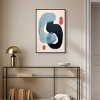 Art Remedy Modern Earbuds Contemporary Shapes Abstract Wall Art Framed - 3 of 4
