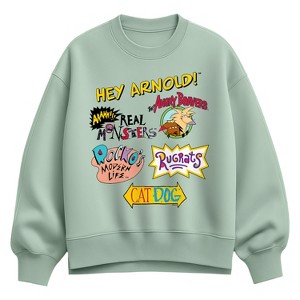 Women's - Nickelodeon - Retro Nick Logos - 1 of 1