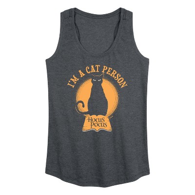 Women's - Disney - I'm a Cat Person Graphic Racerback Tank