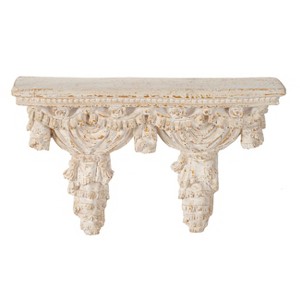 Vynxaria Classic Decorative Wall Shelf - Minimalist Floating Design - 1 of 4