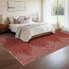 Living room bedroom carpet,diamond striped area carpet, modern office carpet,striped farmhouse carpet - 2 of 4