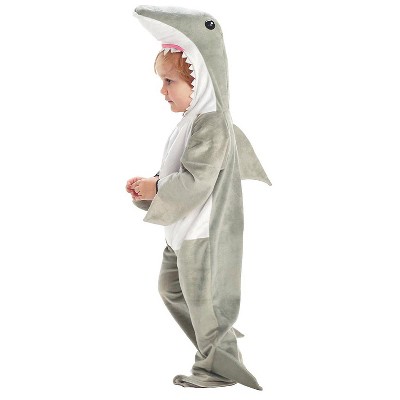 Underwraps Costumes Toddler Shark Costume - Size 2T-4T - Gray