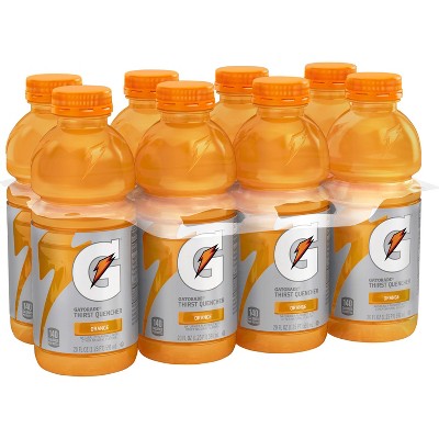 Gatorade Orange Sports Drink - 8pk/20 Fl Oz Bottles : Target