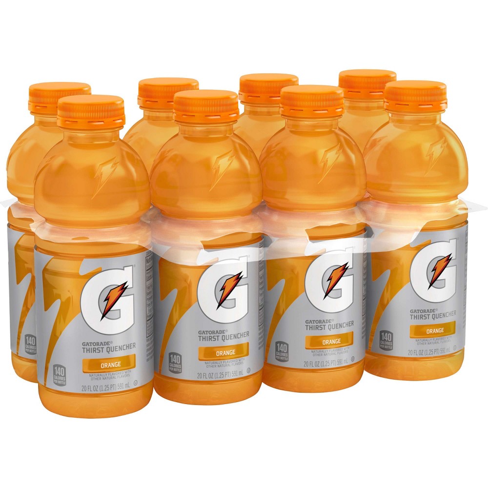 UPC 052000208078 product image for Gatorade Orange Sports Drink - 8pk/20 fl oz Bottles | upcitemdb.com