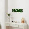 Gulches HOME Letter Art Moss Wall Decor - Whimsical & Eco-Friendly Accent - 4 of 4