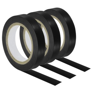 Unique Bargains PVC Tennis Badminton Racket Grip Finishing Tapes 3 Pcs 32.8 Ft - 1 of 4