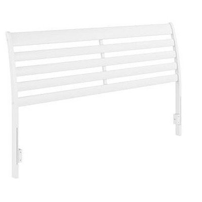 AFI Furnishings Savannah King Solid Wood Headboard with Attachable Charger in White