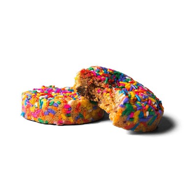 Sweet Mae's Rainbow Sprinkle Celebration Stuffed Cookies - 4.47oz