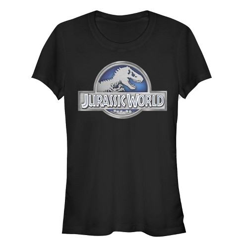 Juniors Womens Jurassic World T. Rex Logo T-Shirt - image 1 of 3