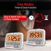 ThermoPro TM01W Kitchen Timer with Count Up and Countdown Timers for Cooking, Classroom, Exercise with LCD Screen Touch  Backlight - 4 of 4