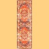 Nuloom Vintage Mackenzie Area Rug, Runner 2' 6" x 10', Orange - 2 of 4