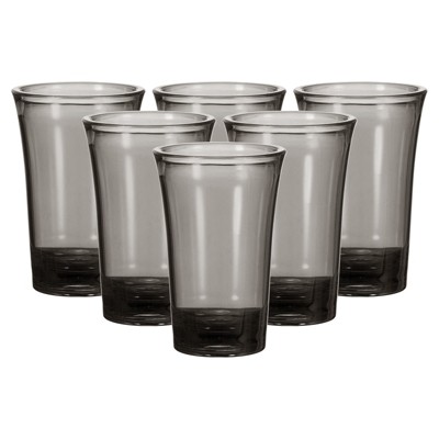 Unique Bargains Polystyrene Ombre Round Spirits Liquors Drinkware Shot Glasses 1.2oz 6 Pcs