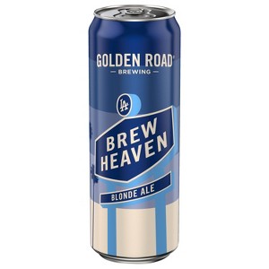 Golden Road LA Dodgers' Blonde Ale Beer - 25 fl oz Can - 1 of 4