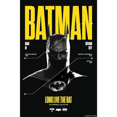 Trends International DC Comics Batman: 85th Anniversary - Long Live The Bat (Batman) Unframed Wall Poster Prints