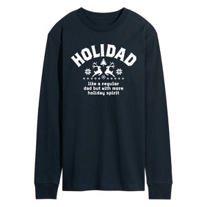 Men's - Instant Message - Holidad Long Sleeve Graphic T-Shirt - 1 of 4