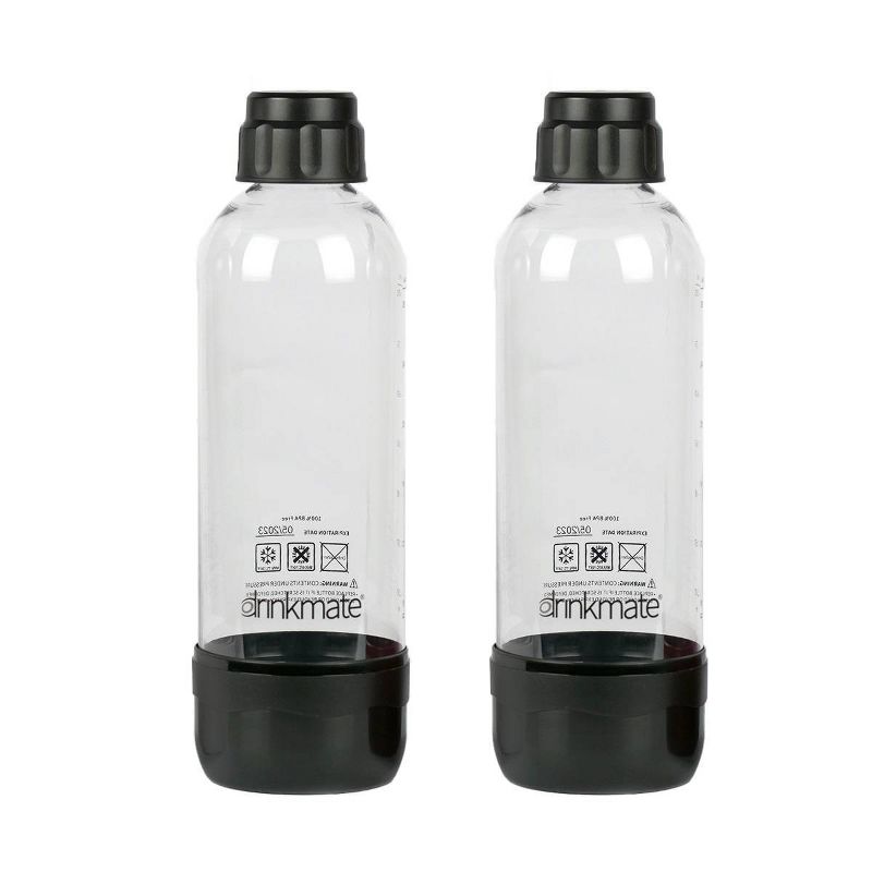 Drinkmate 1L Carbonation Bottle - 2pk, 1 of 5