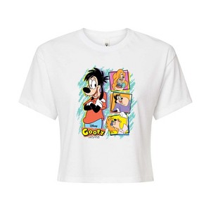 Women's - A Goofy Movie -  Cropped Graphic T-Shirt - 1 of 4