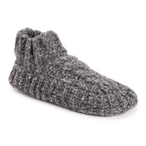 MUK LUKS Women's Sweater Cuff Bootie - 1 of 4