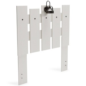 Signature Design by Ashley Full Vaibryn Panel Headboard White: Modern MDF Frame, Bed Frame Mounted - 1 of 3