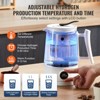 VEVOR Hydrogen Water Pitcher Generator, 1.5 L / 52.8 oz Large Capacity Hydrogen Generator Water Kettle, SPE and PEM Technology - 4 of 4