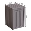Dolonm 48 Gallon Secure Package Drop Box - Locking Lid, Anti-Theft Weatherproof Parcel Safe,for Porch Security - 2 of 4