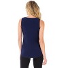 Rekucci Women’s Ultra Soft Sleeveless Tank with Chic Front Zipper – Stylish, Comfortable Top for Work, Travel, or Casual Wear - 3 of 4