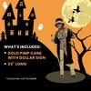 Underwraps Costumes Gold Cane with Dollar Sign 33 Inch Long Adult Costume Accessory - 4 of 4