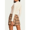 Women's CORSET RIBBED-KNIT MOCK NECK TOP - LUSH - 2 of 2