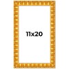 PosterPalooza | 11x20 Bamboo Picture Frame, UV Acrylic, 4 Finishes - Brown, Black, Gold, and Natural - 2 of 4
