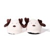 Vivitar Medium/Large Plush Novelty Adult Slippers Reindeer - 2 of 4