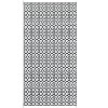 Airsurfer 9'x18' Feet Black and White Outdoor Rug Geometric Pattern Patio Rug Deck Decor for Outdoor Living Spaces - 2 of 4