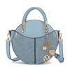 MKF Collection Nobella Women’s Crossbody Vegan Leather Functional and Trendy Handbag by Mia K - 2 of 4