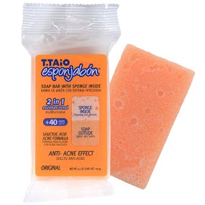 T.Taio Esponjabon Anti-Acne Bar Soap - 4.2oz - 1 of 4